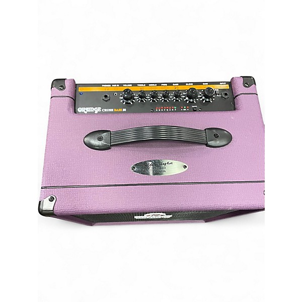 Used Orange Amplifiers Crush Bass 50 Glenn Hughes Bass Combo Amp