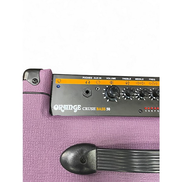 Used Orange Amplifiers Crush Bass 50 Glenn Hughes Bass Combo Amp