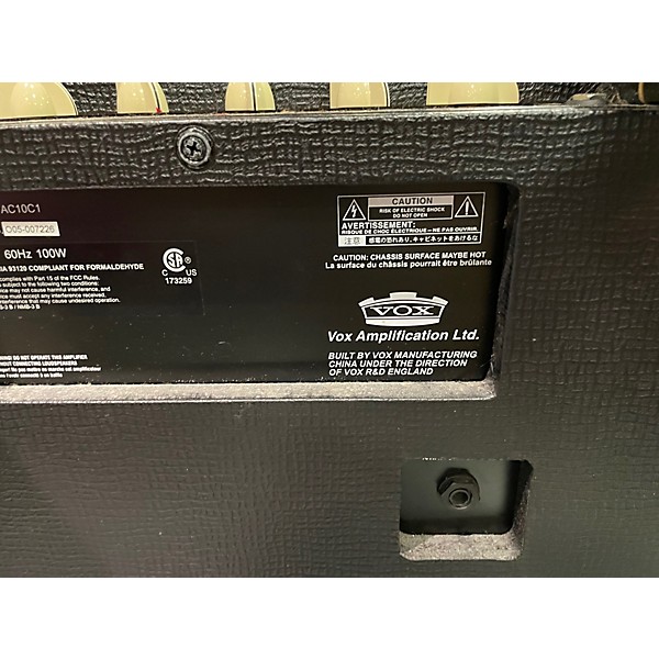 Used VOX AC10C1 10W 1x10 Tube Guitar Combo Amp