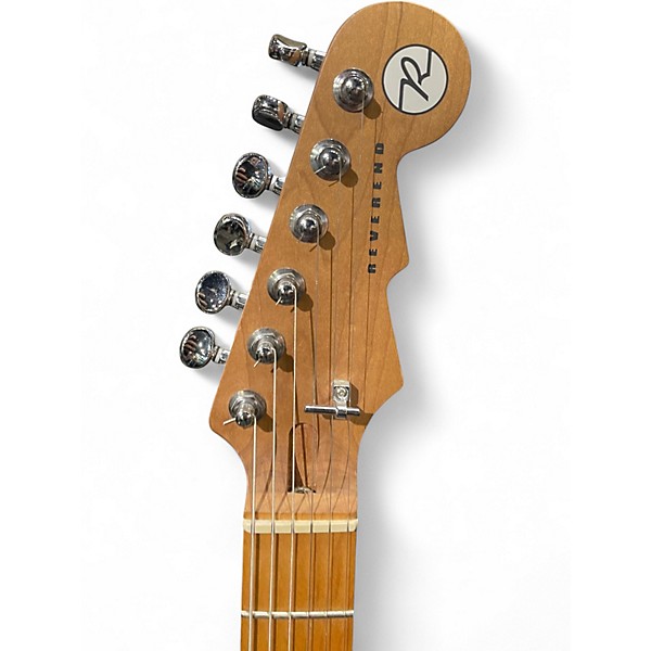 Used Reverend Charger HB Gunmetal Gray Solid Body Electric Guitar