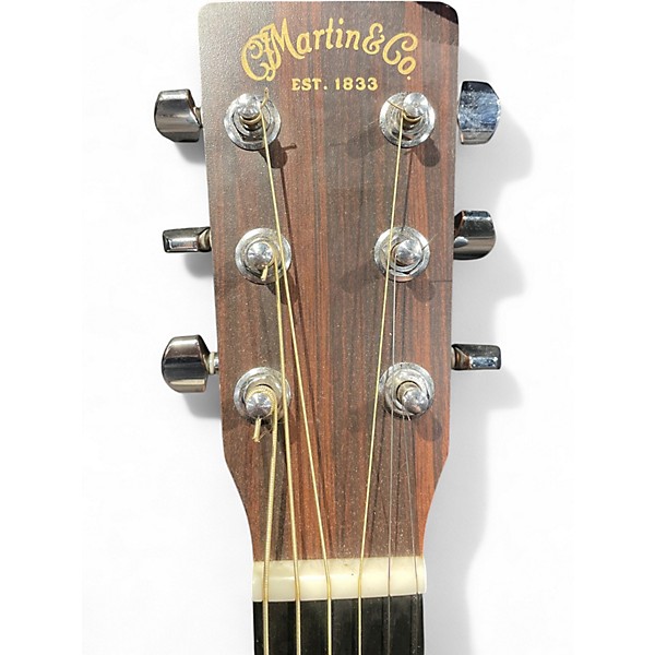 Used Martin Dreadnought Junior Natural Acoustic Electric Guitar
