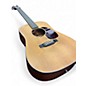Used Martin Dreadnought Junior Natural Acoustic Electric Guitar