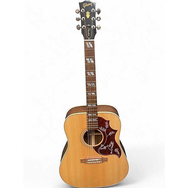 Used 2023 Gibson Hummingbird Studio Walnut Natural Acoustic Electric Guitar