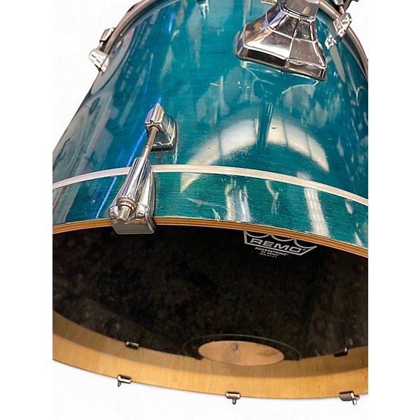 Used TAMA 5 Piece Superstar Blue Drum Kit