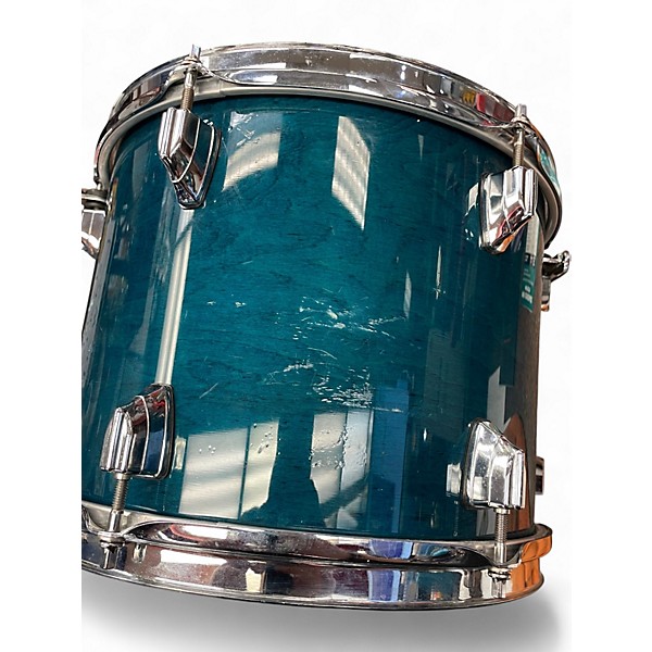 Used TAMA 5 Piece Superstar Blue Drum Kit