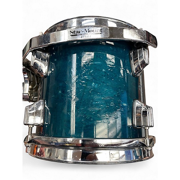 Used TAMA 5 Piece Superstar Blue Drum Kit