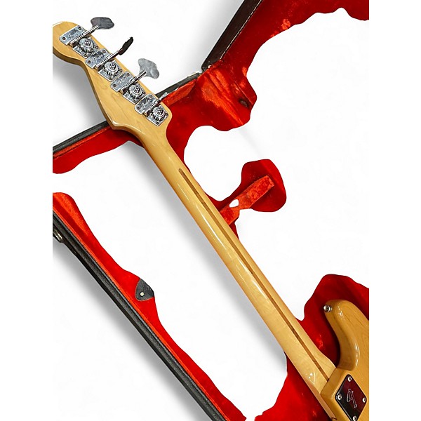 Vintage 1978 Fender Precision Bass Fretless Vintage Natural Electric Bass Guitar