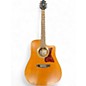 Used Epiphone Masterbuilt DR-400 MCE NAS Vintage Natural Acoustic Electric Guitar thumbnail