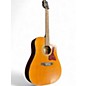 Used Epiphone Masterbuilt DR-400 MCE NAS Vintage Natural Acoustic Electric Guitar