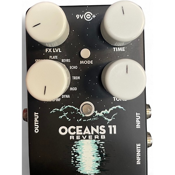 Used Electro-Harmonix Oceans 11  Reverb Effect Pedal