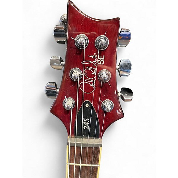 Used PRS 245 SE Sunburst Solid Body Electric Guitar