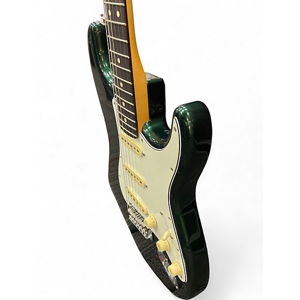 Used 2024 Fender Player II Stratocaster BRITISH RACING GREEN Solid Body Electric Guitar