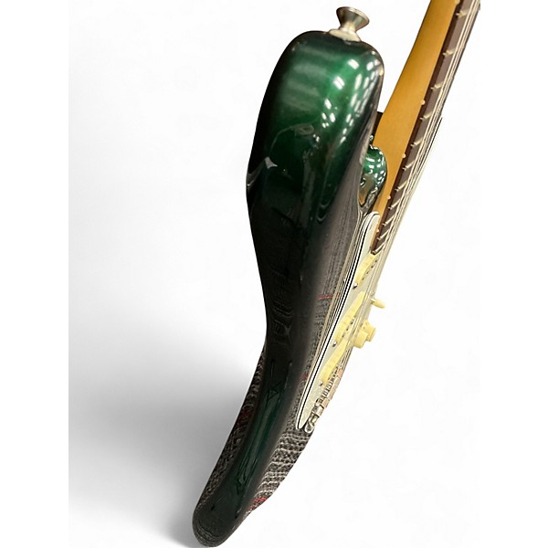 Used 2024 Fender Player II Stratocaster BRITISH RACING GREEN Solid Body Electric Guitar