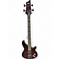 Used Schecter Guitar Research OMEN ELITE BASS RED BURST Electric Bass Guitar thumbnail