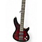 Used Schecter Guitar Research OMEN ELITE BASS RED BURST Electric Bass Guitar