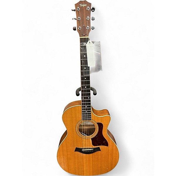 Used 2001 Taylor 414CE Natural Acoustic Electric Guitar