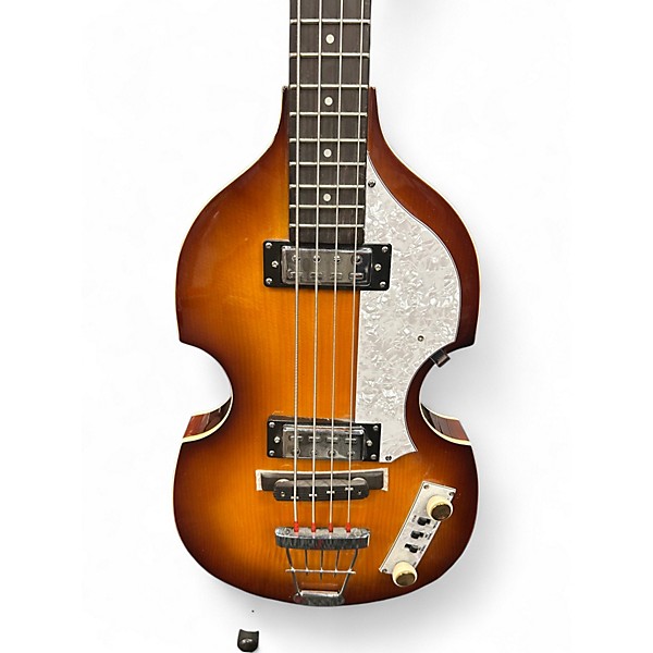 Used Hofner BBASS HI-SERIES 2 Color Sunburst Electric Bass Guitar