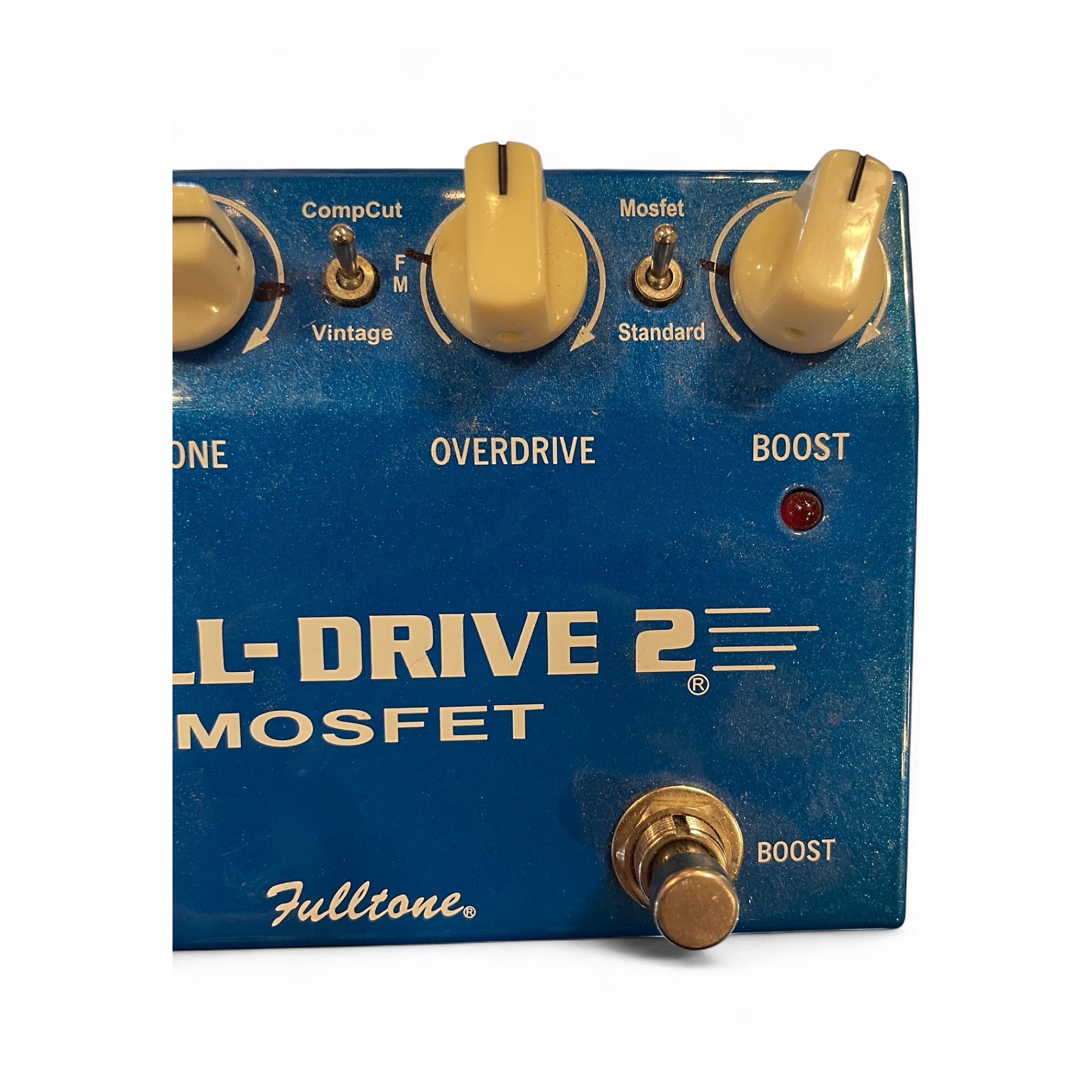 Used Fulltone FD2MOS Fulldrive 2 Mosfet Overdrive Effect Pedal
