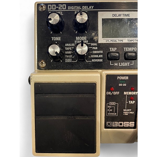 Used BOSS DD200 Digital Delay Effect Pedal
