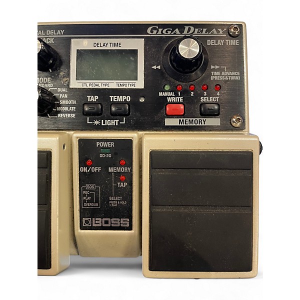 Used BOSS DD200 Digital Delay Effect Pedal