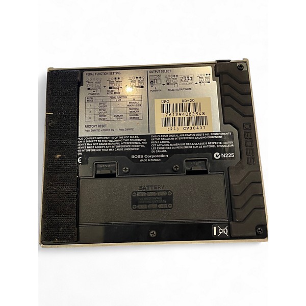 Used BOSS DD200 Digital Delay Effect Pedal