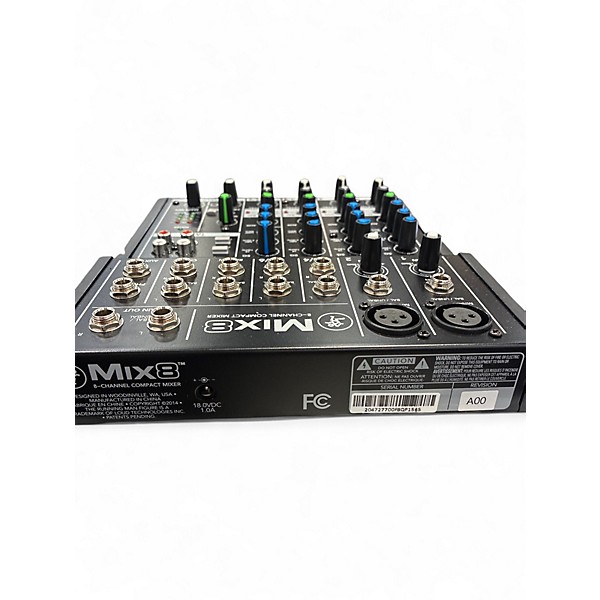 Used Mackie Mix 8 Powered Mixer
