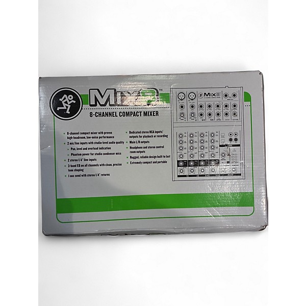 Used Mackie Mix 8 Powered Mixer