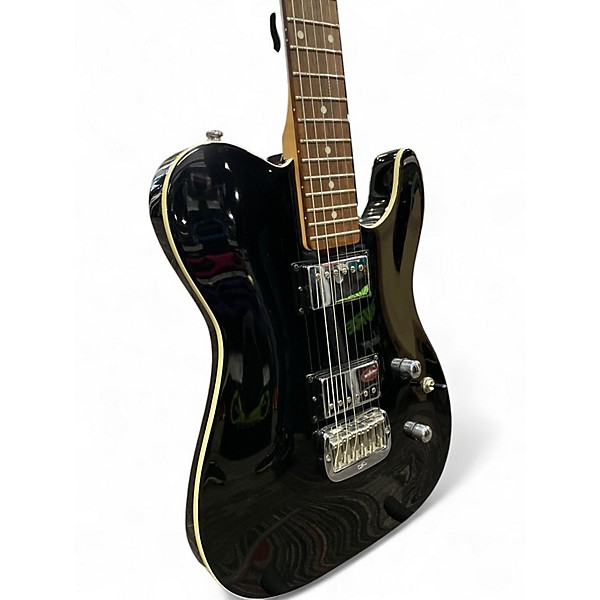 Used G&L ASAT Deluxe Black Solid Body Electric Guitar