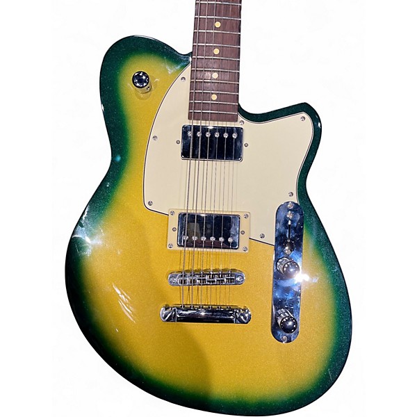 Used Reverend CHARGER HB CITRADELIC SUNSET Solid Body Electric Guitar