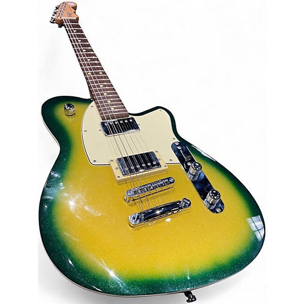 Used Reverend CHARGER HB CITRADELIC SUNSET Solid Body Electric Guitar
