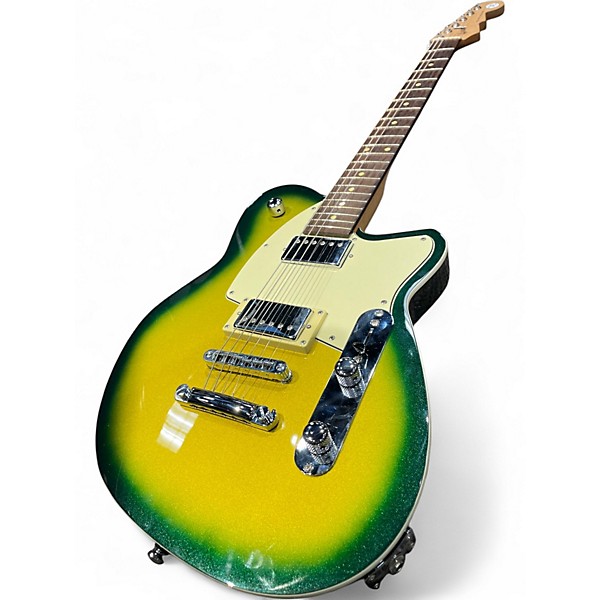 Used Reverend CHARGER HB CITRADELIC SUNSET Solid Body Electric Guitar