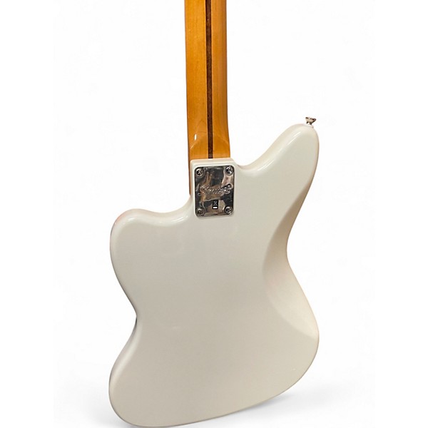 Used Squier J Mascis Jazzmaster White Solid Body Electric Guitar