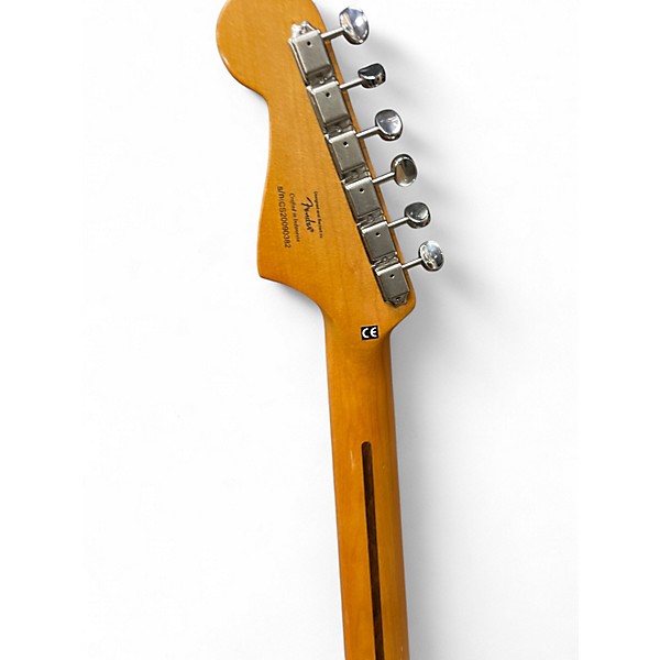 Used Squier J Mascis Jazzmaster White Solid Body Electric Guitar