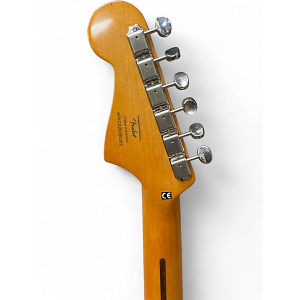 Used Squier J Mascis Jazzmaster White Solid Body Electric Guitar