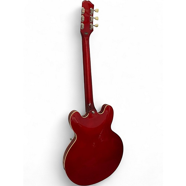 Used Epiphone ES335 Red Hollow Body Electric Guitar