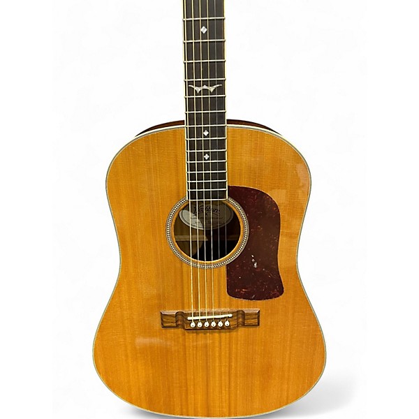 Used Washburn sj-28s Natural Acoustic Guitar