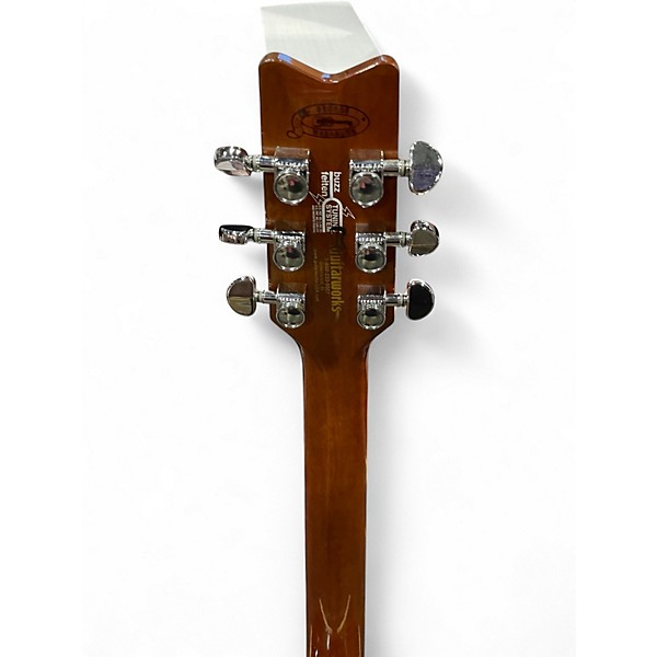 Used Washburn sj-28s Natural Acoustic Guitar