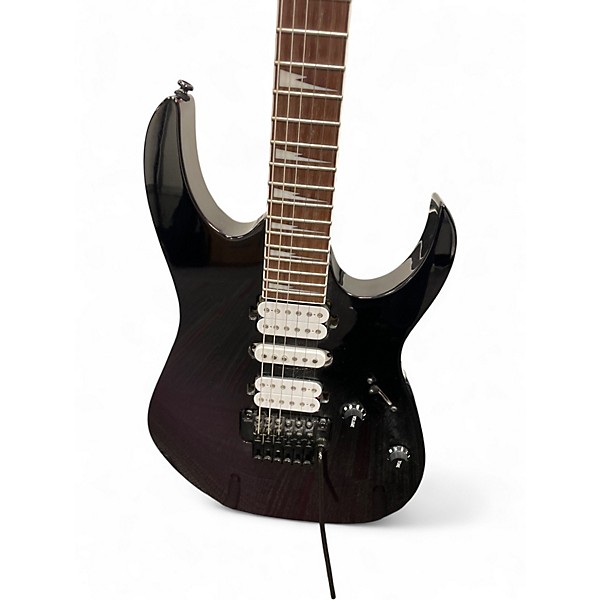 Used Ibanez RG1570 RG Series Trans Purple Solid Body Electric Guitar