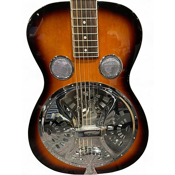 Used Gold Tone Paul Beard Signature 2 Tone Sunburst Resonator Guitar