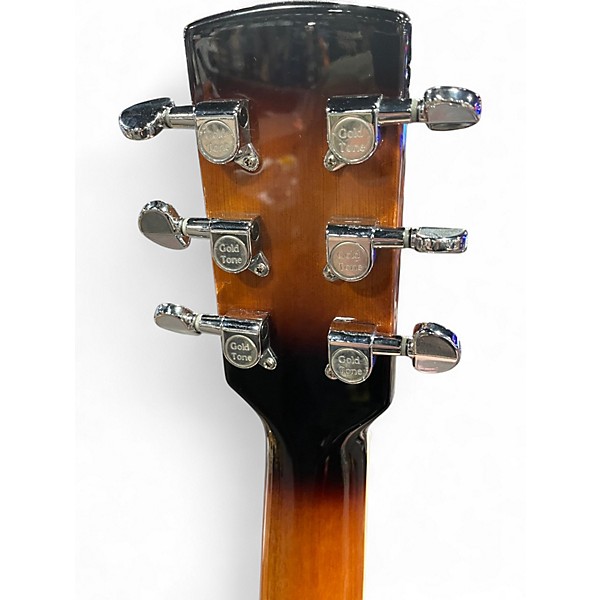 Used Gold Tone Paul Beard Signature 2 Tone Sunburst Resonator Guitar
