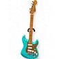 Used Squier STANDARD STRAT 40TH ANNIVERSARY METALLIC AQUA MATALLIC AQUA Solid Body Electric Guitar thumbnail