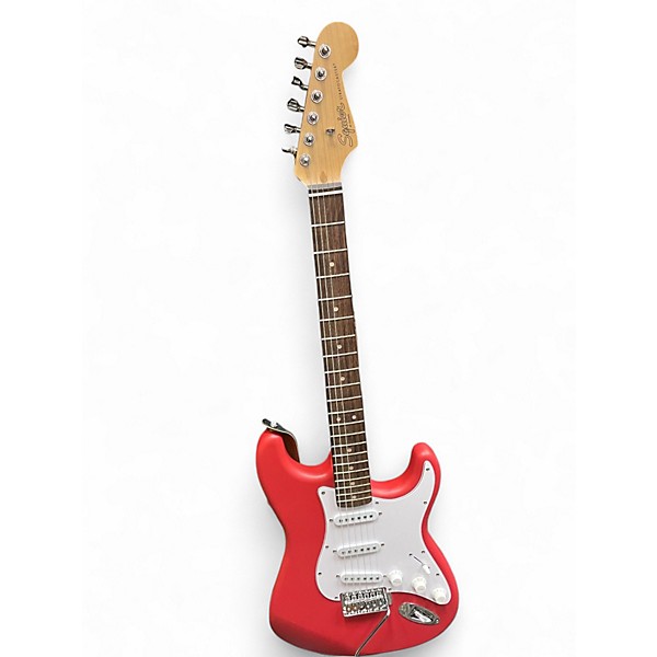 Used 2025 Squier Standard Stratocaster red Solid Body Electric Guitar