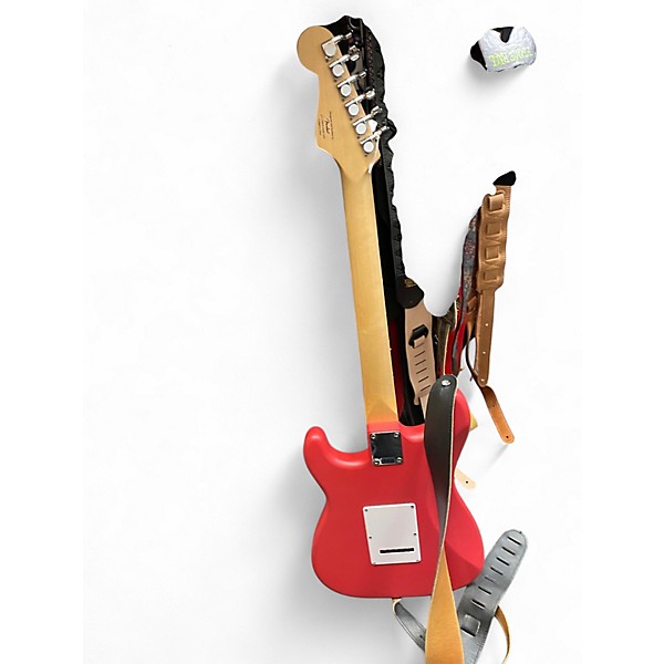 Used 2025 Squier Standard Stratocaster red Solid Body Electric Guitar