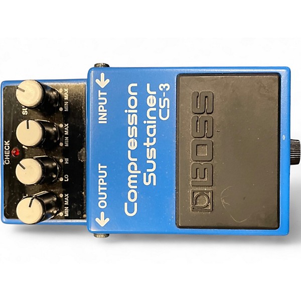 Used BOSS CS3 Compressor Sustainer Effect Pedal