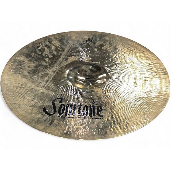 Used Soultone 21in Custom Brilliant Ride Cymbal