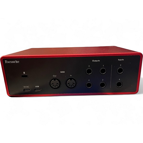 Used Focusrite Scarlett 4i4 Audio Interface