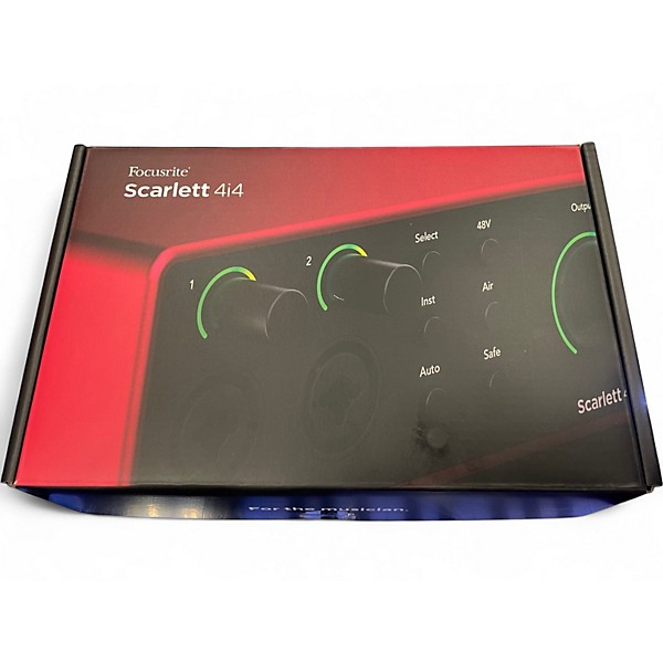 Used Focusrite Scarlett 4i4 Audio Interface