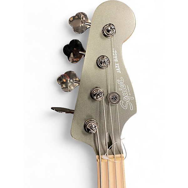 Used Squier Contemporary Active Jazz Bass Gunmetal Gray Electric Bass Guitar