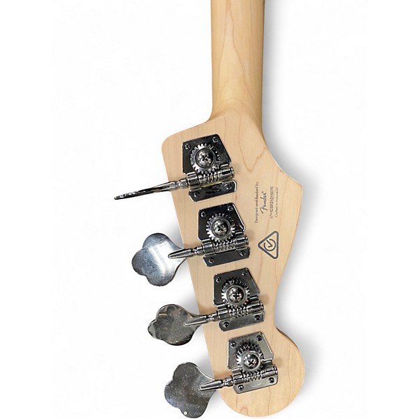 Used Squier Contemporary Active Jazz Bass Gunmetal Gray Electric Bass Guitar