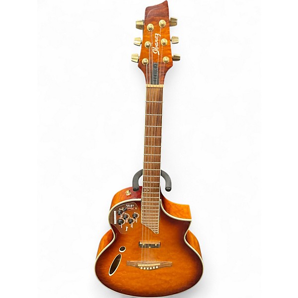 Used Ibanez MSC650VV Montage Tiger Eye Acoustic Electric Guitar